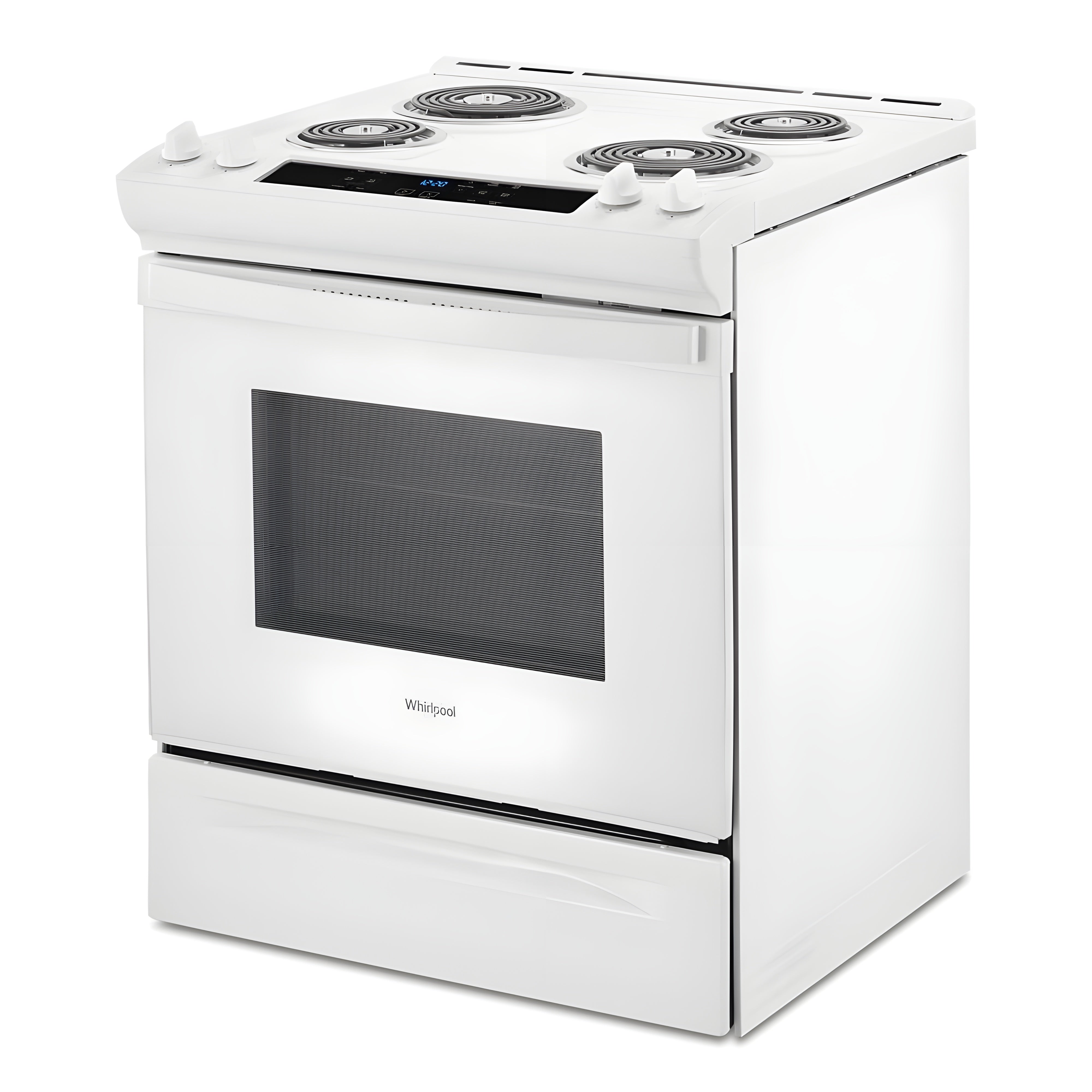 WHIRLPOOL WEC310S0LW 4.8 Cu. Ft. Whirlpool® Electric Range with Frozen Bake™ Technology - WEC310S0LW-KT