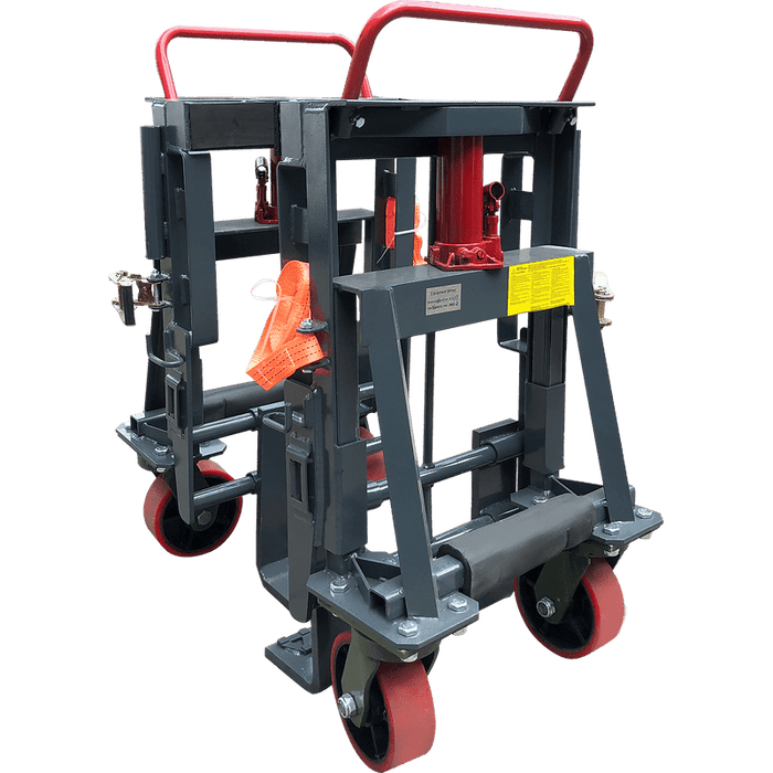 Pake Handling Tools Hydraulic Machinery and Equipment Mover with Adjustable Forks 7920 lb Capacity New - PAKFM05