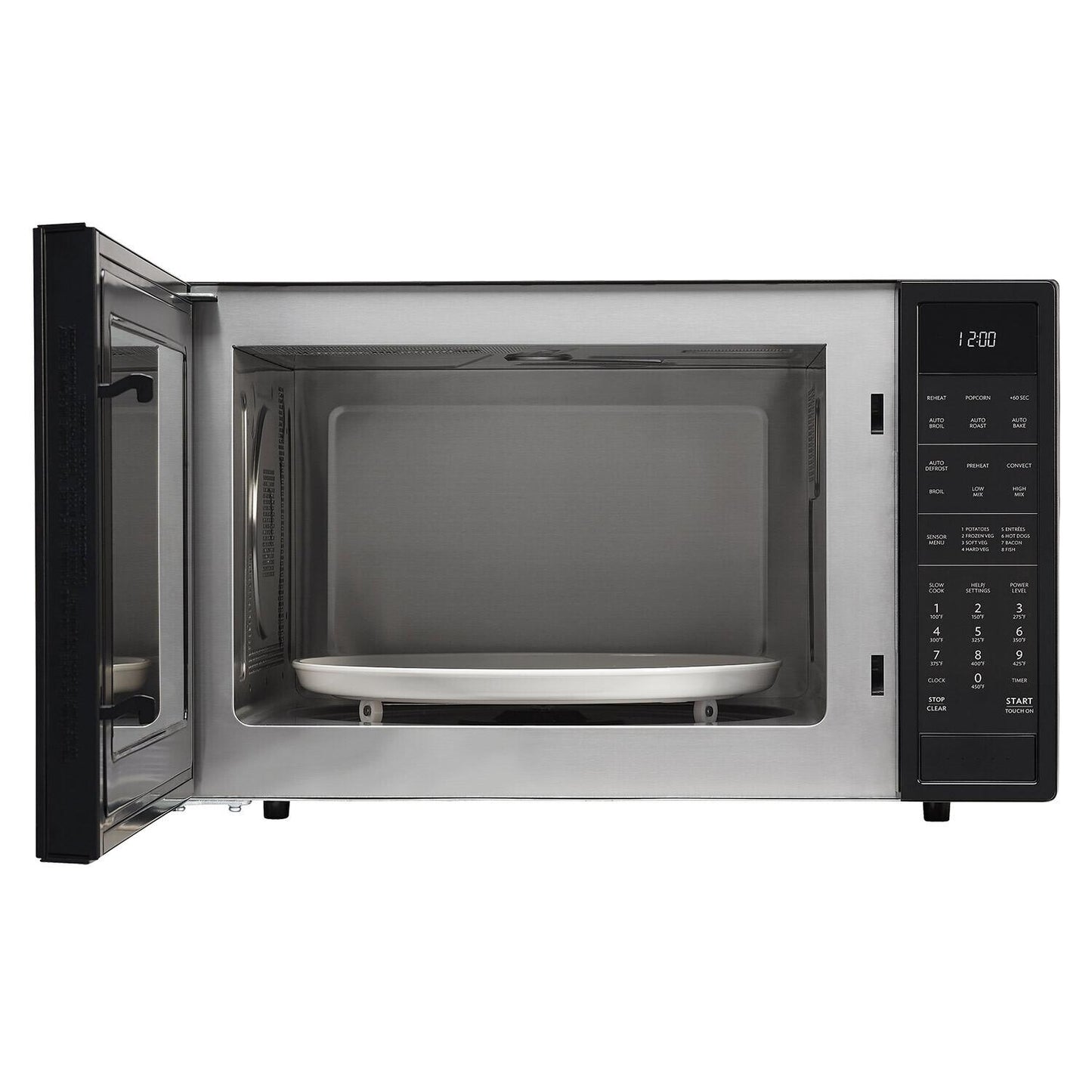 SHARP  1.5 cu. ft. 900W Sharp Matte Black Carousel Convection Microwave Oven - SMC1585BB-KT