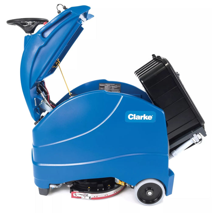 Clarke Sa40 20d, Floor Scrubber, 20", 12 Gallon, Battery, Disk, Ride on - 56104484-WET