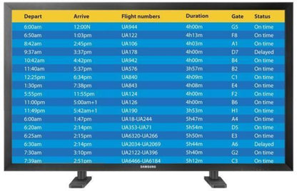 Samsung Commercial LCD Display - 700DX2