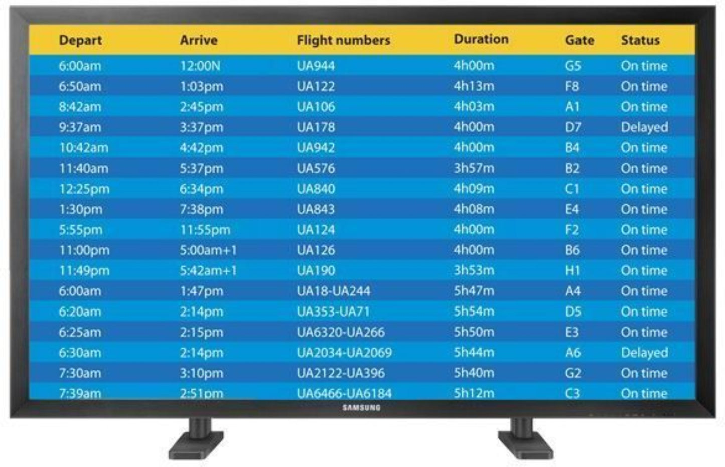 Samsung Commercial LCD Display - 700DX2