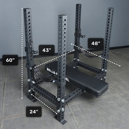 Bells Of Steel Manticore Four Post Converter Bench - 4POST-CNVT-MTC-SET