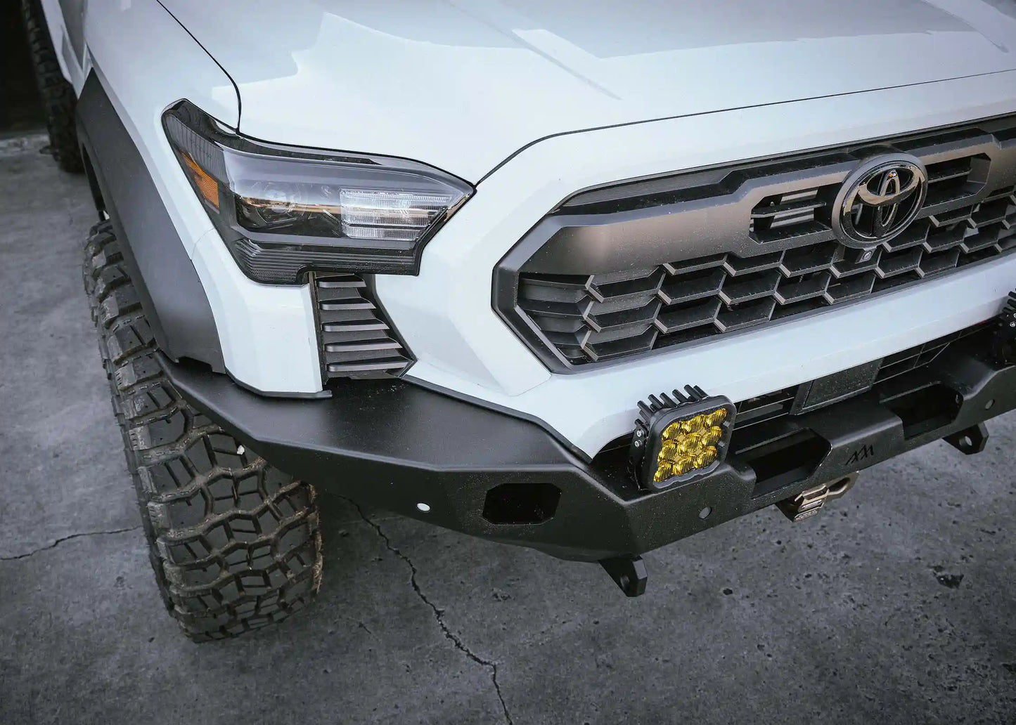 Backwoods Adventure Hi-Lite Overland Toyota Tacoma Front Bumper 4th Gen (2024-2026) [No Bull Bar] - BWTT4F-9860