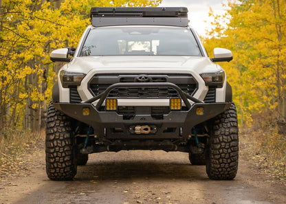 Backwoods Adventure Hi-Lite Overland Toyota Tacoma Front Bumper 4th Gen (2024-2026) [Prerunner Bull Bar] - BWTT4F-9870