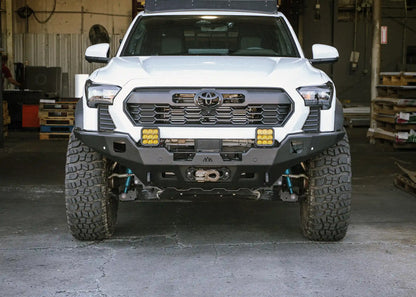 Backwoods Adventure Hi-Lite Overland Toyota Tacoma Front Bumper 4th Gen (2024-2026) [No Bull Bar] - BWTT4F-9860