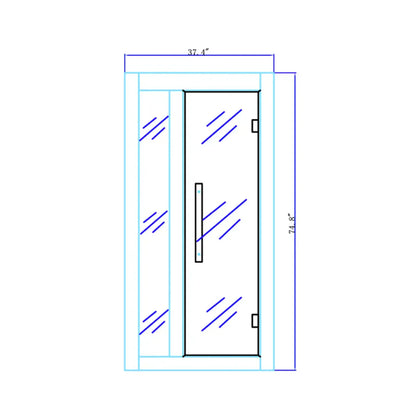 Heavenly Heat Far Infrared 1 Person Sauna - 184923252444