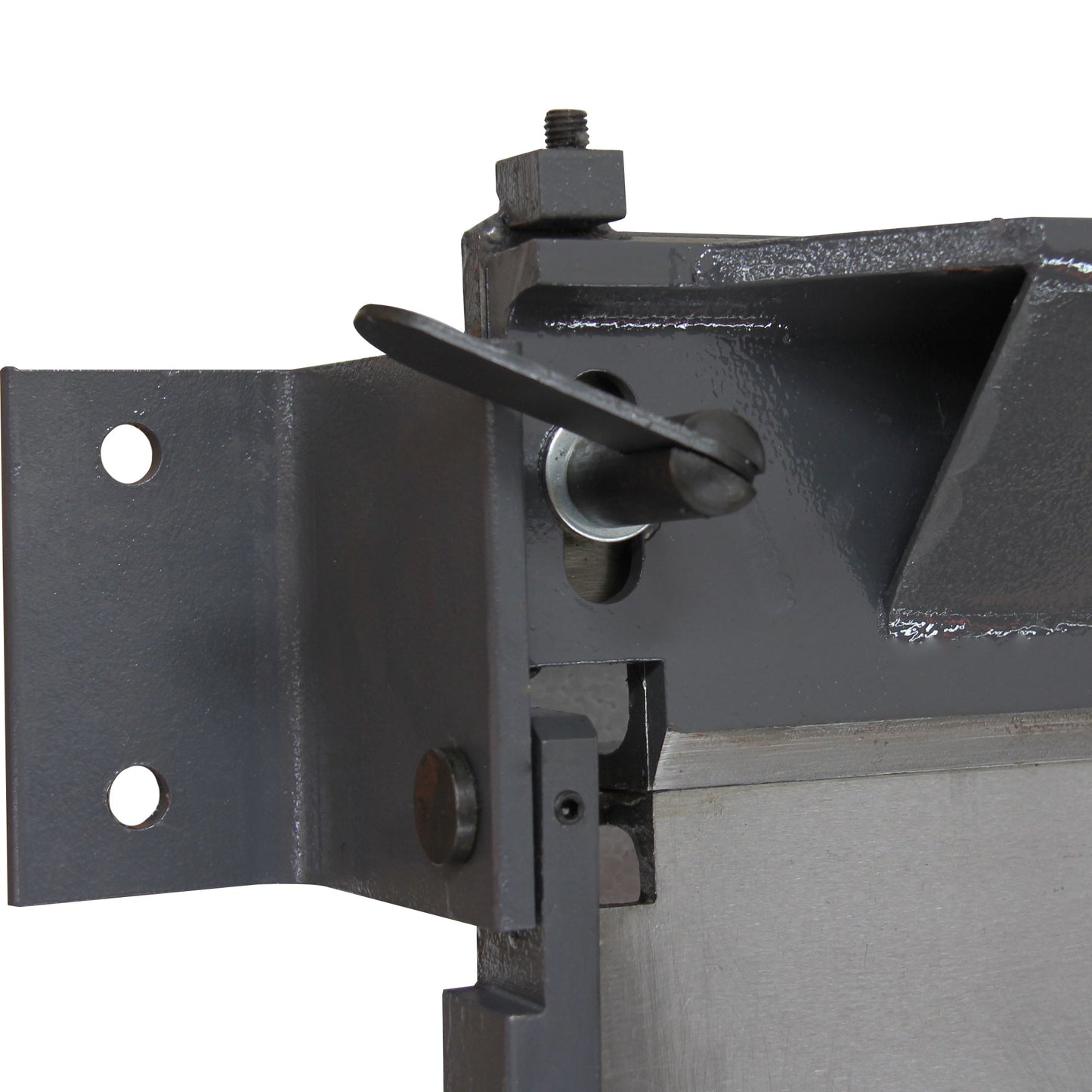 Kaka Industrial W-4018 Sheet Metal Bending Brake 40-Inch Length Portable Metal Bender 0-90 Degrees Adjustable Steel Bender, 20 Gauge Mild Steel and 16 Gauge Aluminum Metal Bending - 173135
