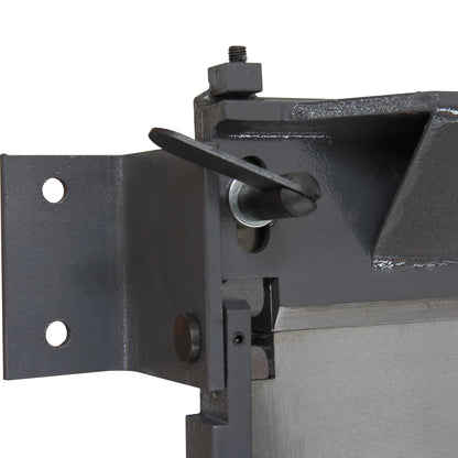 Kaka Industrial W-4018 Sheet Metal Bending Brake 40-Inch Length Portable Metal Bender 0-90 Degrees Adjustable Steel Bender, 20 Gauge Mild Steel and 16 Gauge Aluminum Metal Bending - 173135