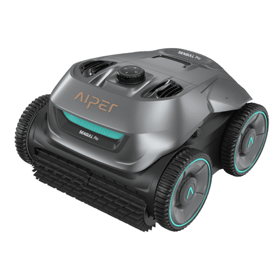 Aiper Flat Wall Water Line Cleaning Cordless Robotic Pool Cleaner Gray New - SEAGULL-PRO