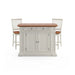 Homestyles Americana Off-White Kitchen Island Set 5002-948.