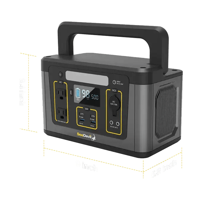 SeeDevil 500w 560Wh Portable Power Station