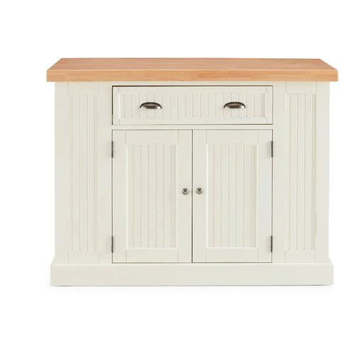 Homestyles Nantucket Off-White Kitchen Island 5022-94N