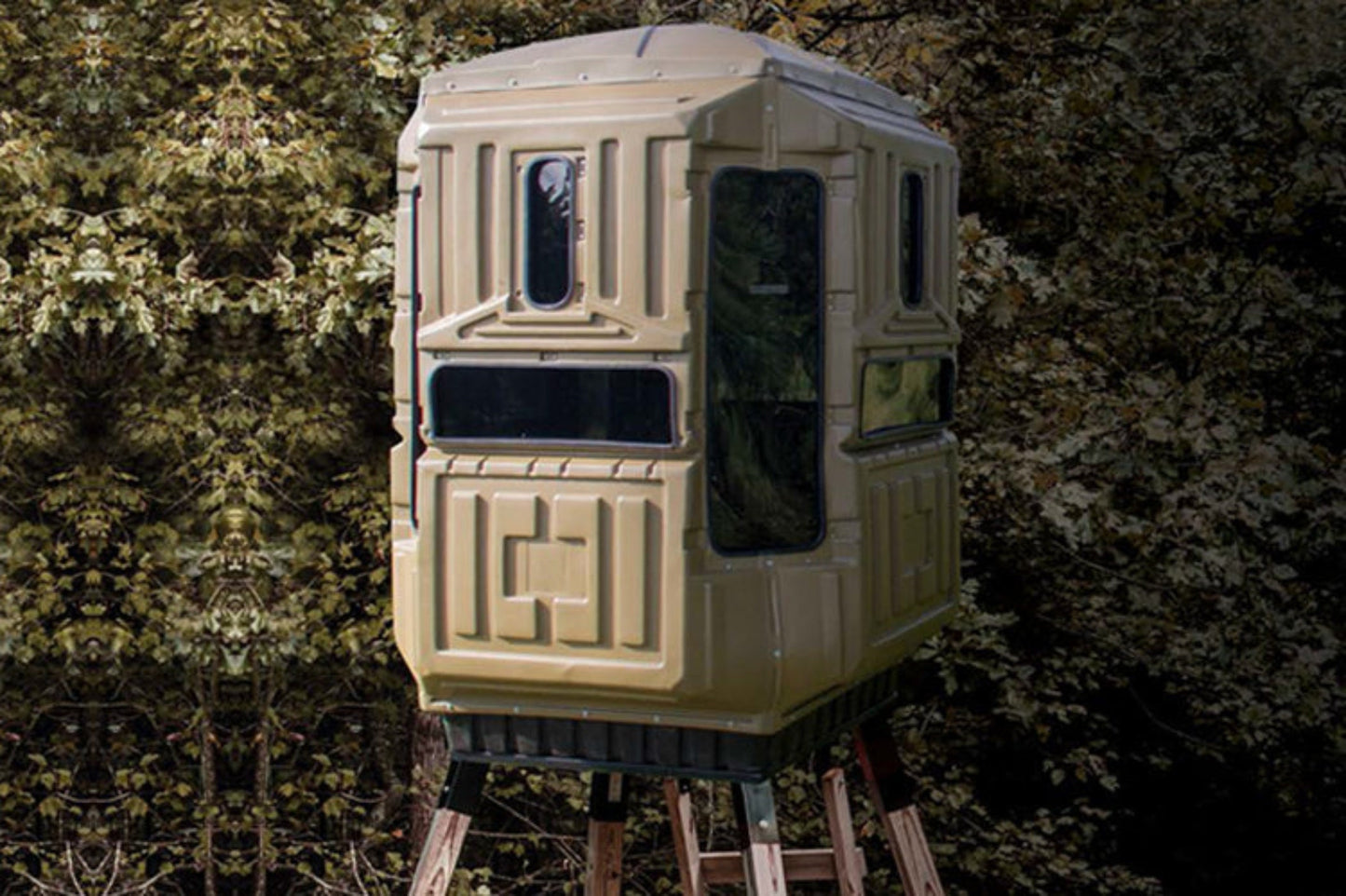 Advantage Hunting Dual Threat Bow/Gun Combo Blind With QP Kit Hunting Blind - 5031065