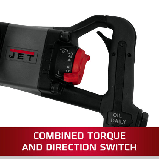 JET JAT-211 1" D-Handle Pneumatic Impact Wrench - JT9-505211