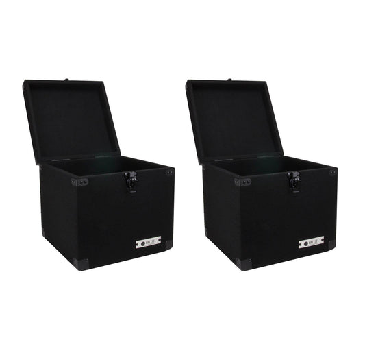 Odyssey CLP090E Carpeted DJ Cases w/ Detachable Lid for 90 LP Vinyl Records - 329.99