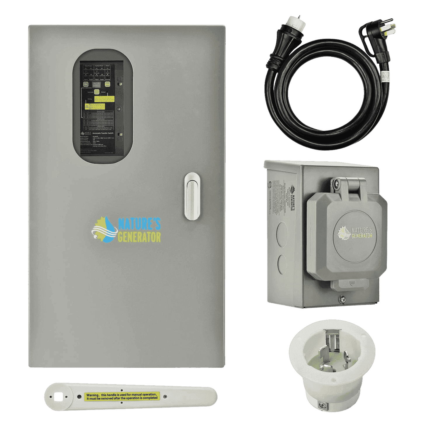 Nature's Generator  50A Automatic Generator Transfer Switch - NGA05031224N