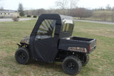 3 Star UTV Polaris Mid-Size Ranger 2-Passenger (2009-2014) - Full Cab Enclosure for Hard Windshield - POL400-FCF-BLK