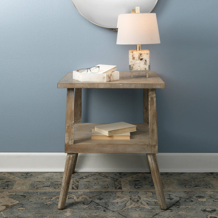 Jamie Young Freight-Min. Req. Arlo Side Table - DX. 20ARLO-STGR