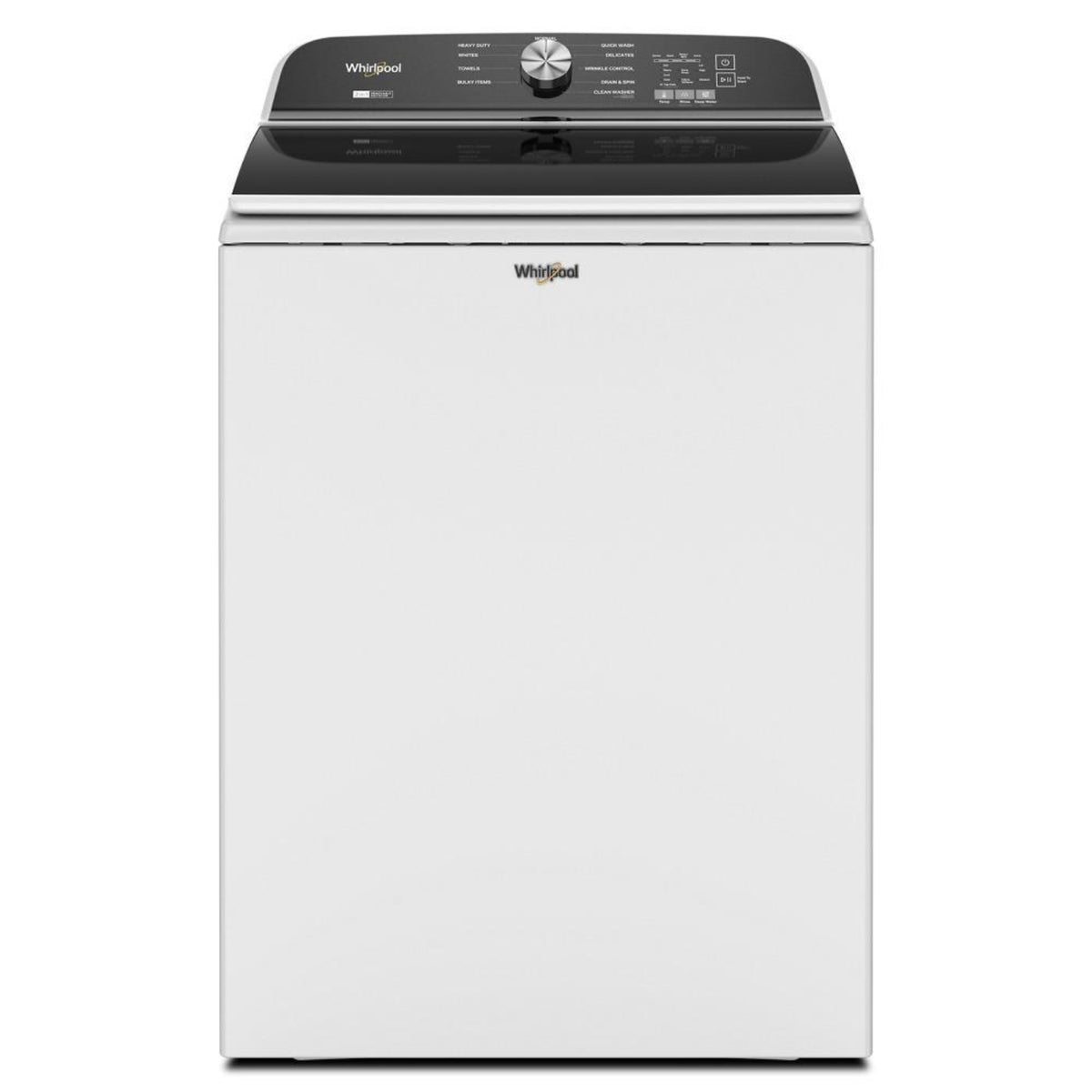 WHIRLPOOL WTW6157PW 5.2-5.3 Cu. Ft. Whirlpool® Top Load Washer with Removable Agitator - WTW6157PW-KT