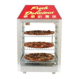 Winco 51040 Benchmark 12" Two Door Pass-Thru Warmer / Merchandiser, 120V - 51040