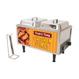 Winco 51072W Benchmark Chicken Wings Warmer, 120V - 51072W