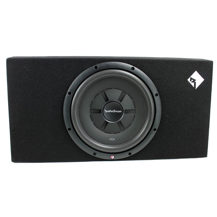 Rockford Fosgate R2S-1X12 12" 500W Shallow Subwoofer Sub Enclosure 4 Pack - 193455