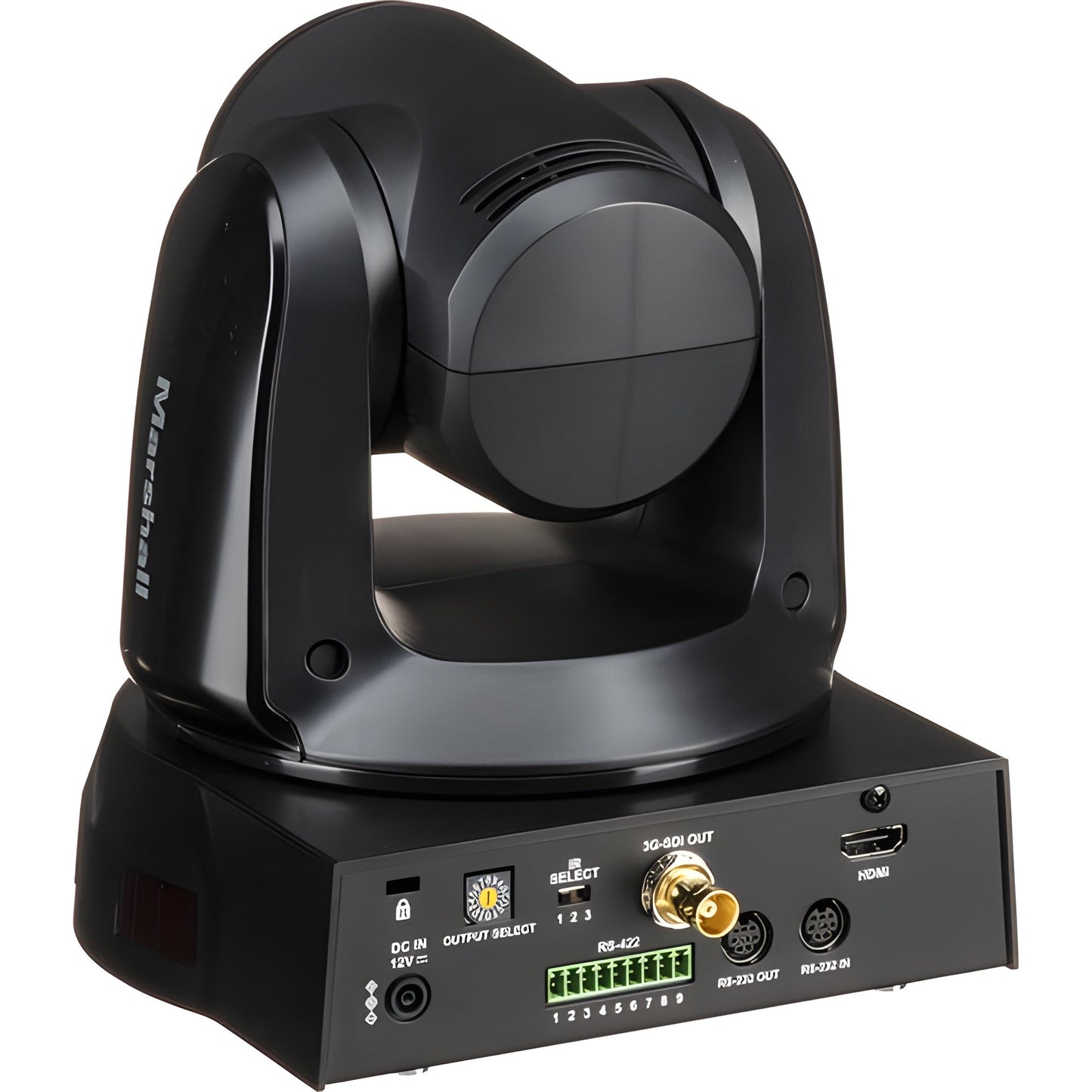 Marshall CV620-BK3 PTZ HD Camera with 3G/HD-SDI and HDMI (Black) - CV620BK3