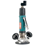 DYNABRADE 0.7 HP Router, 4" Base, Central Vacuum - 51333
