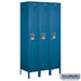 Salsbury 15" Wide Single Tier Standard Metal Locker - 3 Wide - 51368GY-A