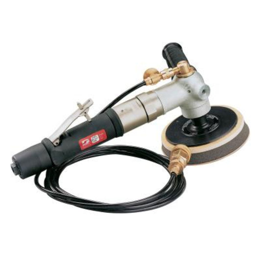 DYNABRADE 5"-8" (127 mm-203 mm) Dia. Right-Angle Wet Rotary Sander, Deluxe - 51479