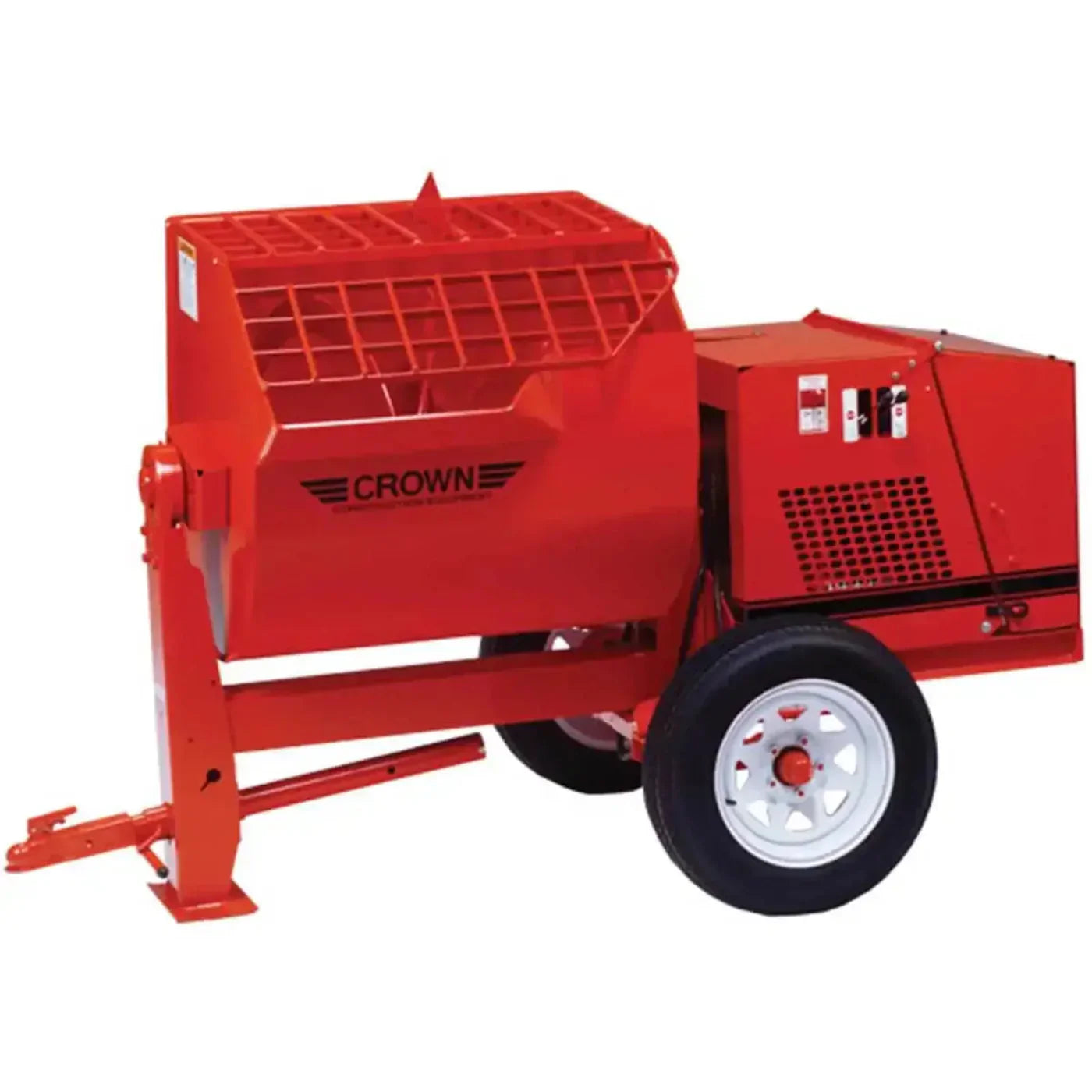 Crown 12SH Hydraulic Mortar Mixer - 1098-5HP Electric-Pintle