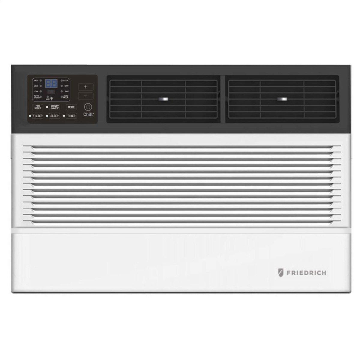 Friedrich Chill Premier Smart Air Conditioner Window Unit, WiFi Mobile Control, White, Heating & Cooling Capacity (12,000 BTU) - CEW12B33B-KT