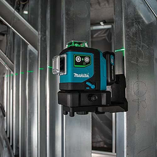 Makita 12V Max CXT Lithium‑Ion Cordless Self‑Leveling 360° 3‑Plane Green Laser Kit - SK700GDNAJ