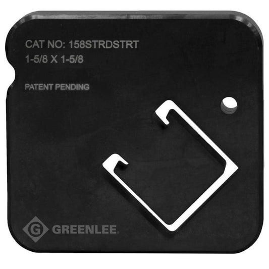 Greenlee 1-5/8 Single Strut Dies - 158STRDSTRT