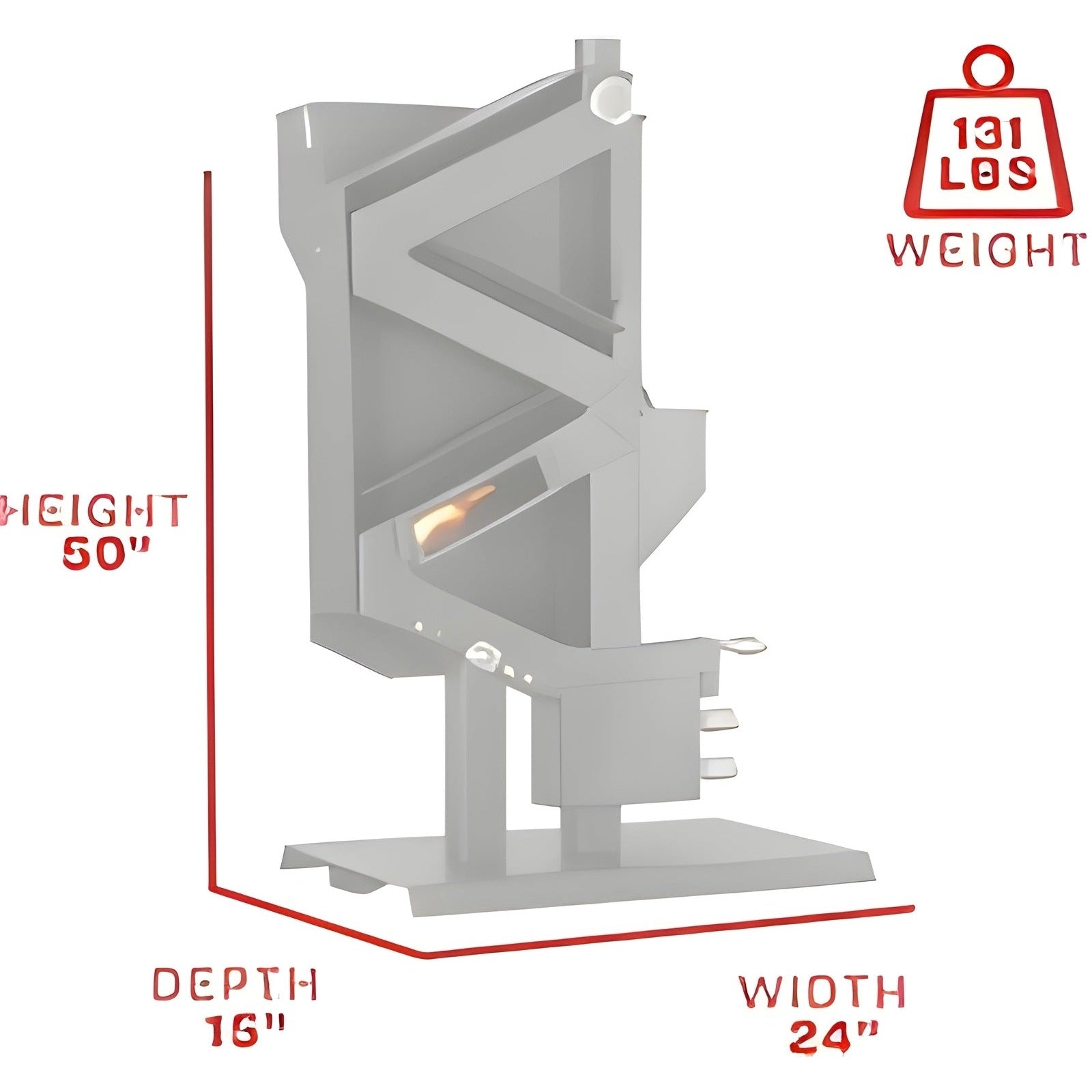 US Stove Company 40K BTU Non-electric Pellet Stove - GW1949