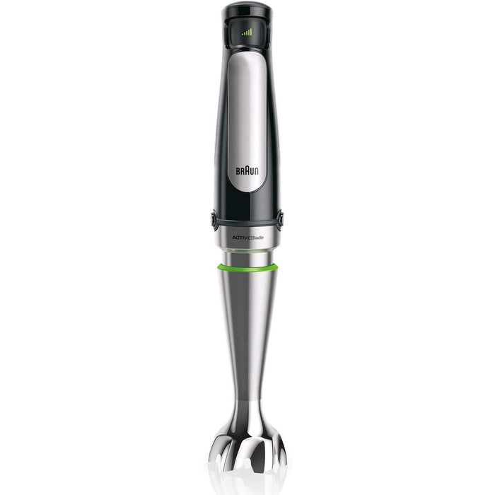 Braun Multiquick 7 Smart Speed Hand Blender, Whisk + Neater + 1.5 Cup + Μasher, in Stainless Steel MQ7077X