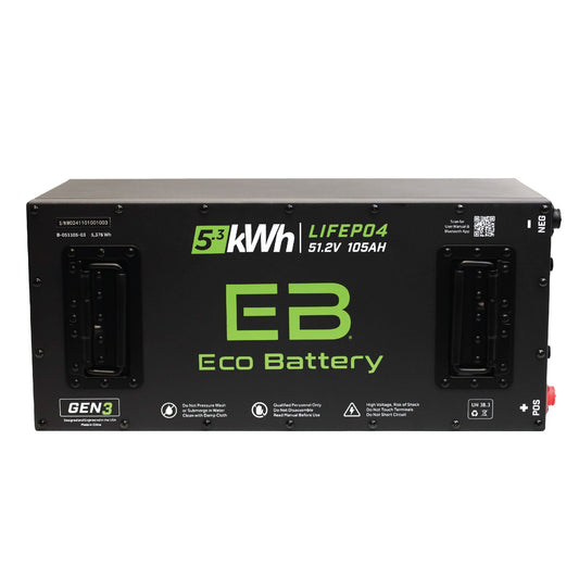 Eco Battery 51V 105AH Skinny Battery Bundle / Advanced EV EV1 / 2017-21 (Toyota Neos MCU) - B-3331