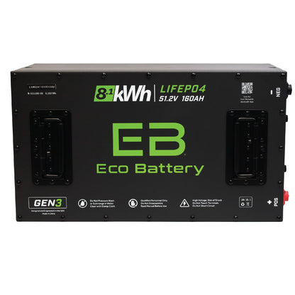 Eco Battery 51V 160AH Battery Bundle / ICON EV / 2021-23 (ICON MCU) - B-3375