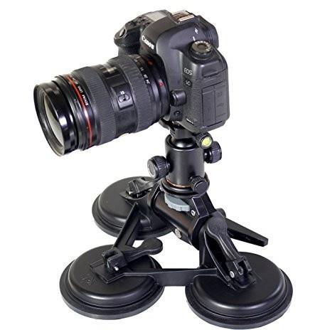 Ivation Car Rig Stabilizer w/ 3 Suction Mounts for Photography/Videography - RLCARRIG