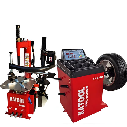 Katool Tire Changer T835 & Wheel Balancer B700 - T835+B700