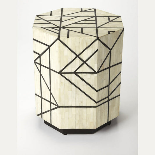 Butler Specialty Company Greta Bone Inlay Bunching Table, Multi-Color  - 5237318