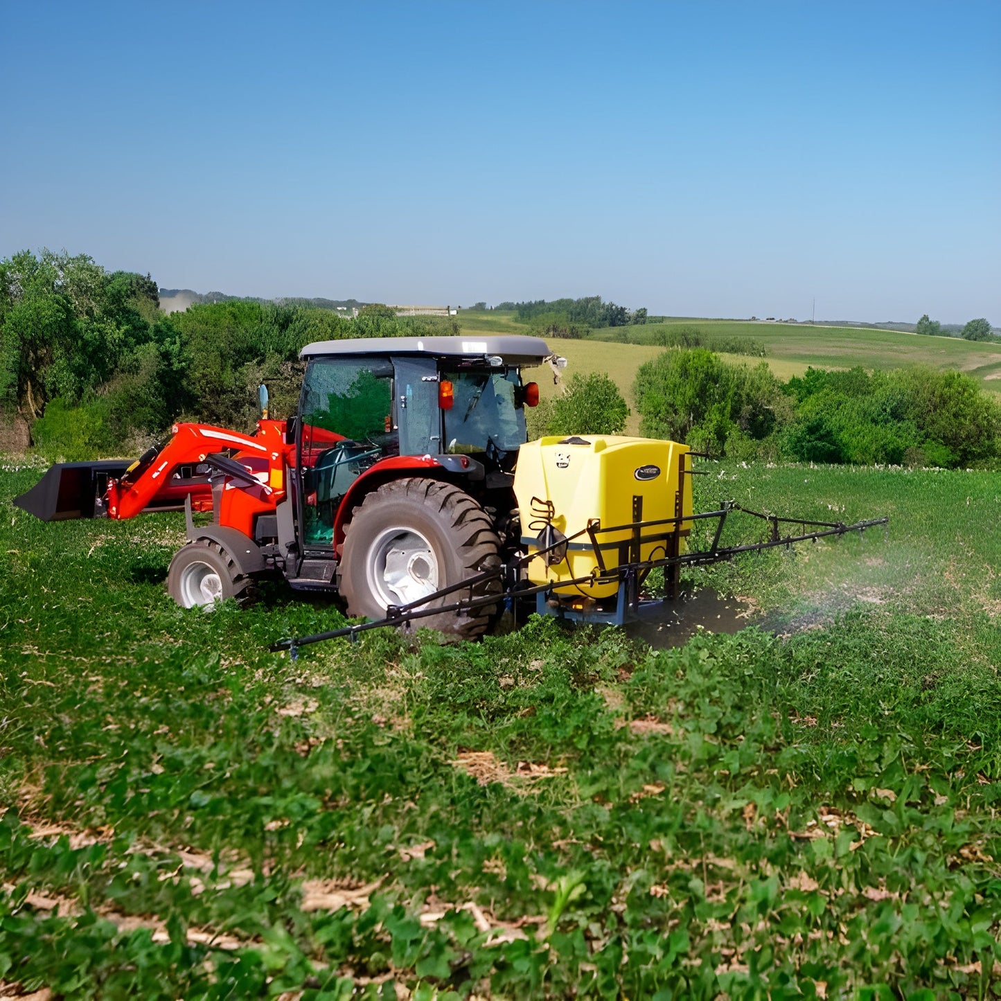 AG Spray 3-Point Hitch Sprayer 225-Gal W/ 8-Row Boom MC2 Series - 5303663-BLU