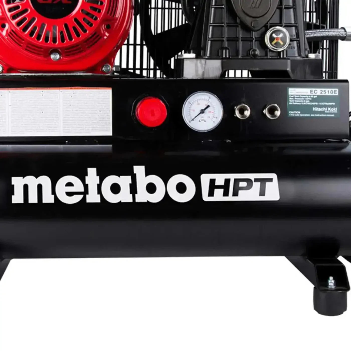 Metabo 8 Gallon Wheelbarrow Gas Air Compressor - EC2510EM