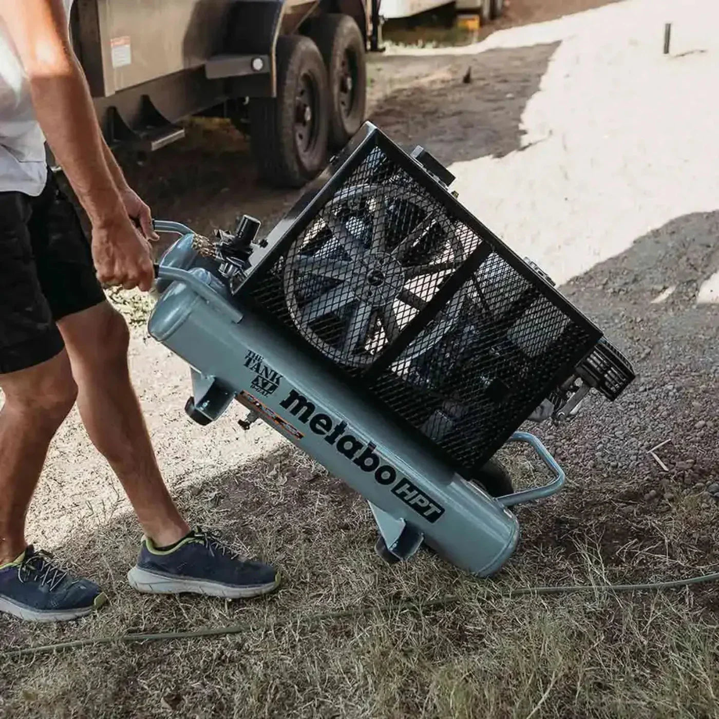 Metabo The Tank XL Gas Wheelbarrow Compressor - EC2610EAM
