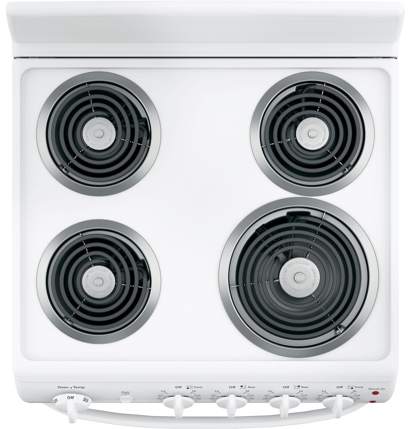 HOTPOINT RAS240DMWW Hotpoint 24" Electric Free-Standing Front-Control Range - RAS240DMWW-KT