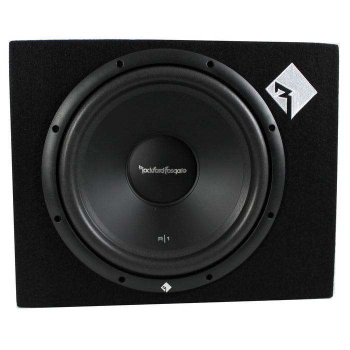 Rockford Fosgate 12-inch 400 Watt Loaded Car Subwoofer Sub Enclosure 4 Pack - 194037