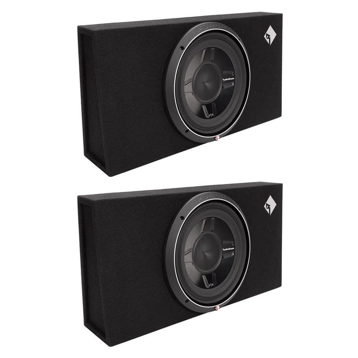 Rockford Fosgate P3S-1X12 12" 1600W Shallow Loaded Subwoofers Sub Enclosures - 53945