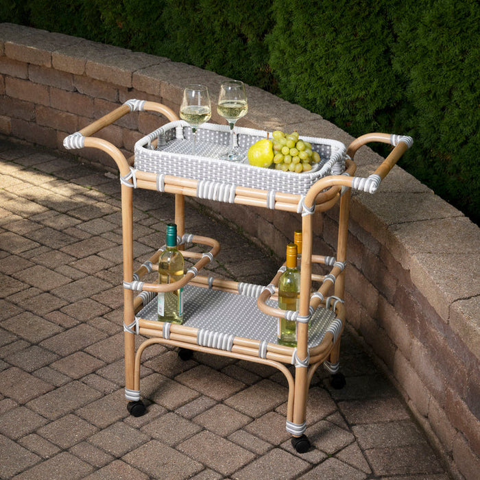 Butler Specialty Selena Rattan Bar Cart - 5397295