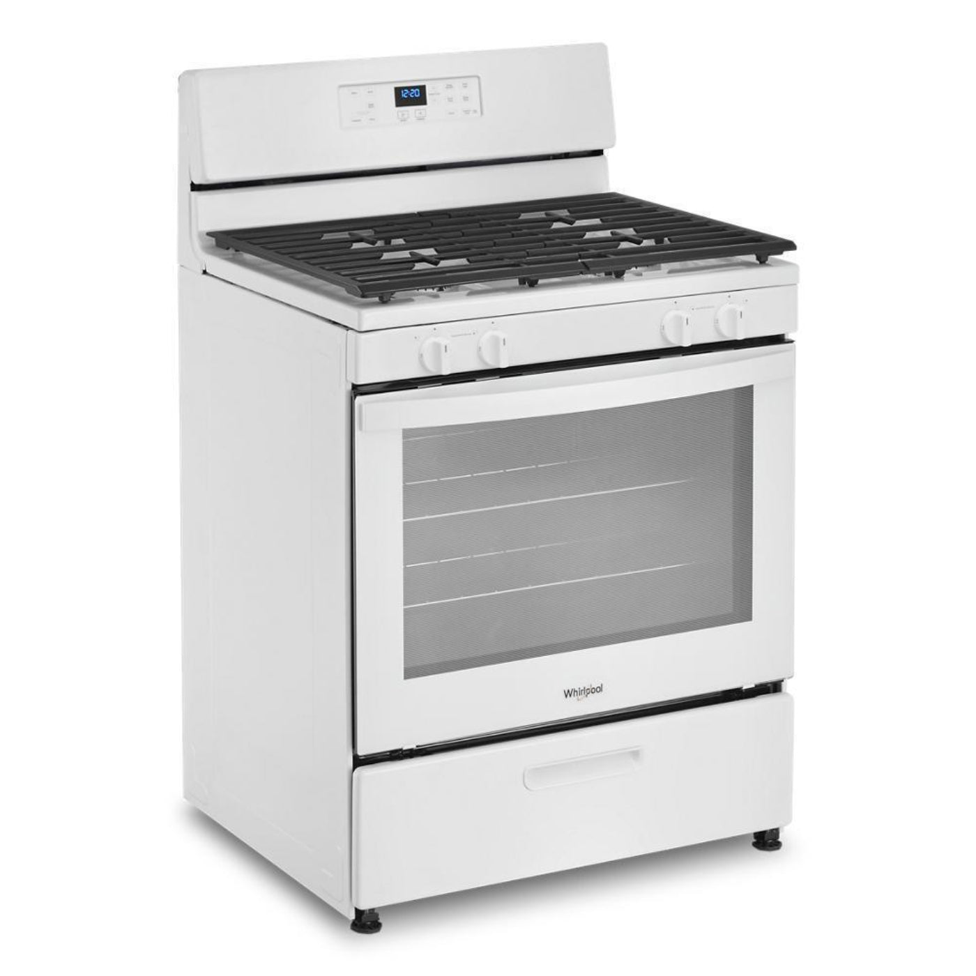 WHIRLPOOL&nbsp; 5.1 Cu. Ft. Freestanding Gas Range with Broiler Drawer - WFG320M0MW-KT